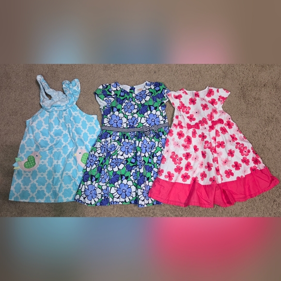 Gymboree Other - Lot Of 3 Summer Floral Easter Dresses Girl's Size 4T